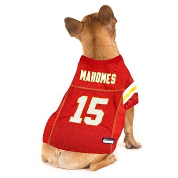 NFL Kansas City Chiefs Patrick Mahomes Pets Jersey - Picture 3 of 4